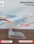 Emirates Airbus model, 16cm airplane model, die-cast metal plane BD, Emirates A380 showpiece, aviation gifts Bangladesh, metal aircraft model, office decor airplane, Yakub Shop, plane collection BD, kids metal plane toy, high-quality airplane miniature, Emirates airline collectibles Dhaka.