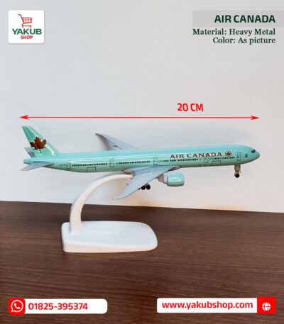 Air Canada Model Plane,Air Canada Metal Model 20cm,Diecast Airplane BD,Heavy Metal Plane Showpiece,Travel Agency Desk Decor,Aviation Gift Bangladesh,Air Canada Souvenir,Plane Model Shop Mirpur 10,Yakub Shop Plane Collection,Metal Aircraft Model,Corporate Gift Items BD,Miniature Plane for Kids,