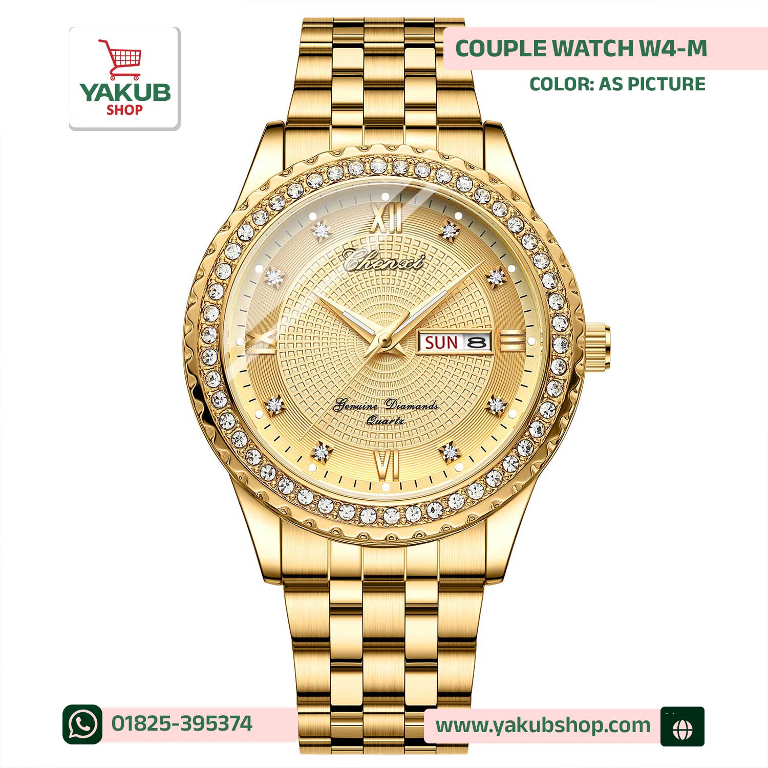 Single-Watch-Male-Product-Code-W4-M-04 Couple Watch W4-Male - Image 1